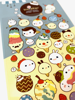 Suatelier 1002 Icecream Stickers