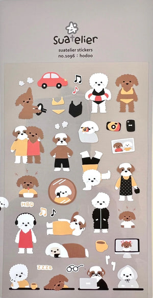 Suatelier 1096 Hodoo Puppy Life Stickers