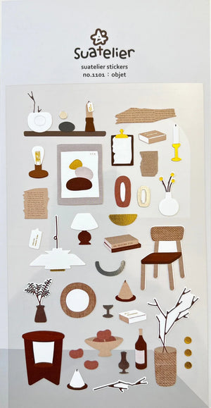 Suatelier 1101 Object Stickers