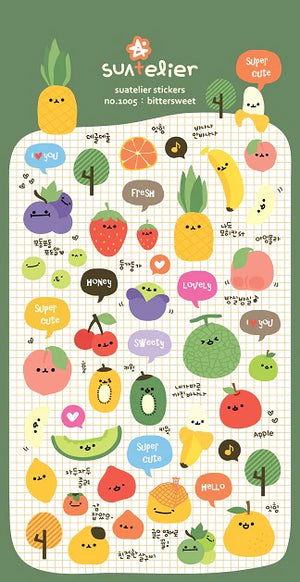 Suatelier 1005 Bittersweet Puffy Stickers