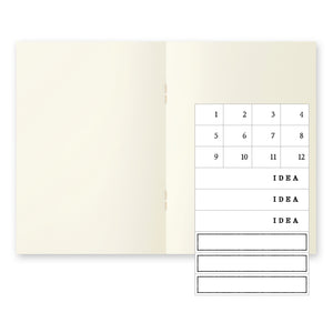 Midori MD Light set de 3 libretas Blank