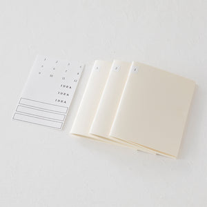 Midori MD Light set de 3 libretas Blank