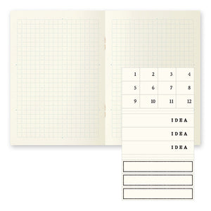 Midori MD Light set de 3 libretas Cuadros
