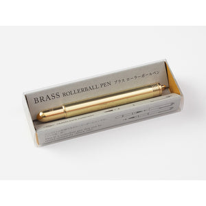 Traveler´s Company Rollerball Pen Solid Brass