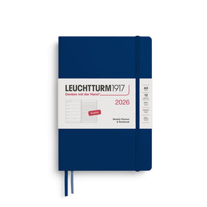 Leuchtturm 1917 Agenda Semanal 2026 Navy