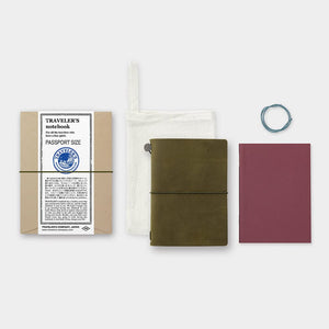 Traveler's Company Olive Pasaporte