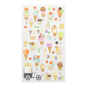 Midori Sticker Marche Ice Cream