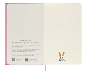 Moleskine Año del Conejo Rosa Libreta