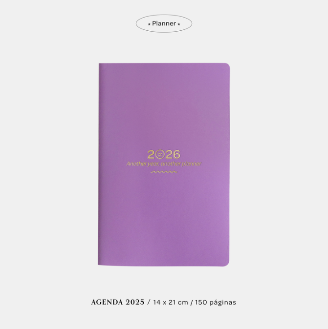 Bloom Agenda 2026 Lilac