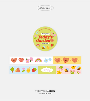 Bloom Washi Tape Teddy's Garden