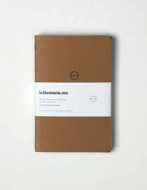 La Libreteria To Do Pocket Set 3 Libretas