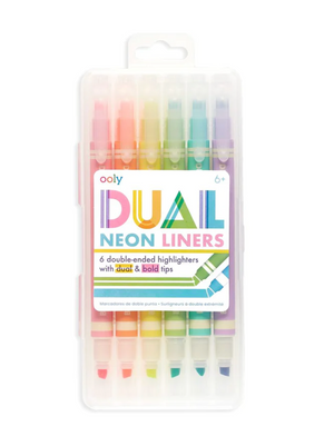 Ooly Dual Neon Liners Plumones