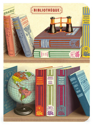 Cavallini Mini Notebooks Set 3 Library Books