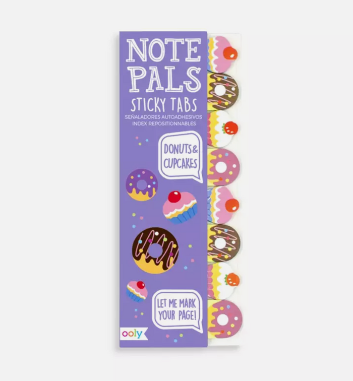 Ooly Sticky Tabs Donuts & Cupcakes
