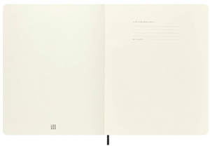 Moleskine Classic Notebook Negro Pasta Suave Raya