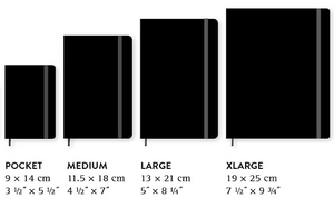 Moleskine Classic Notebook Negro Pasta Dura Lisa
