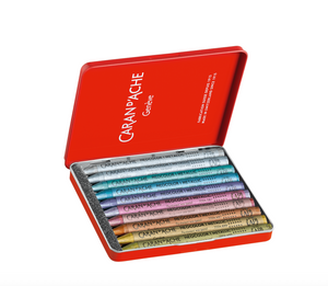 Caran d'Ache Neocolor I Metallic Pastel Set 10