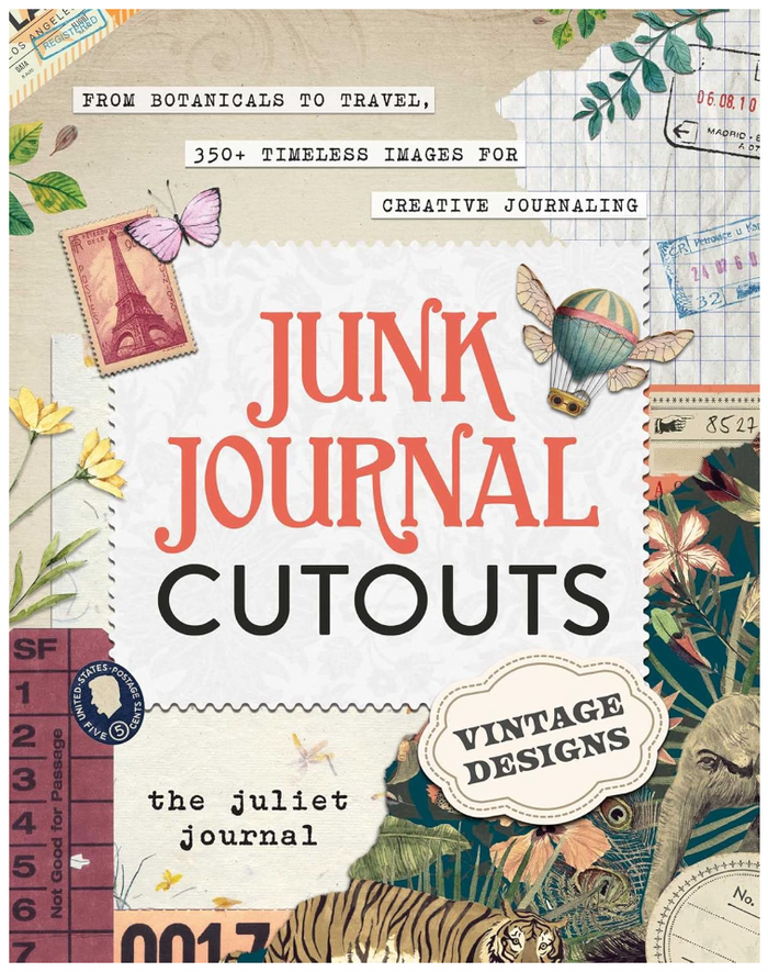 Junk Journal Cutouts - Vintage Designs Libro