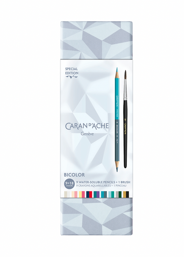 Caran d'Ache Alpine Frost Madison Set de bicolores