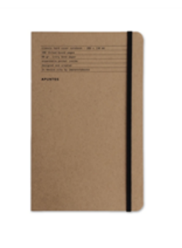 Apuntes Hard Cover Jute