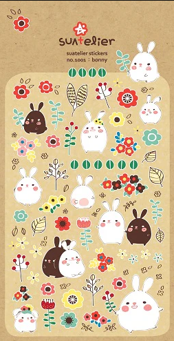Suatelier 1001 bonny sticker