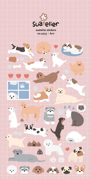 Suatelier 1073 Arrr Stickers