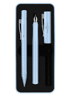 Faber Castell Grip Sky Blue- Set de Regalo