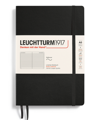 Leuchtturm1917 Libreta A5 Black Soft