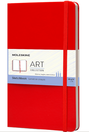 Moleskine Sketchbook Rojo Pasta Dura