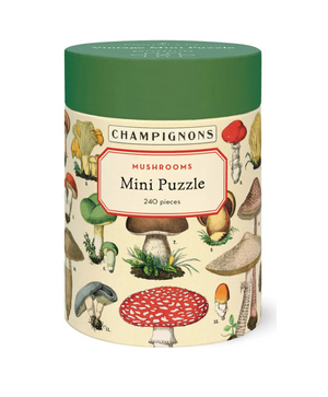 Cavallini Mini Rompecabezas Mushrooms