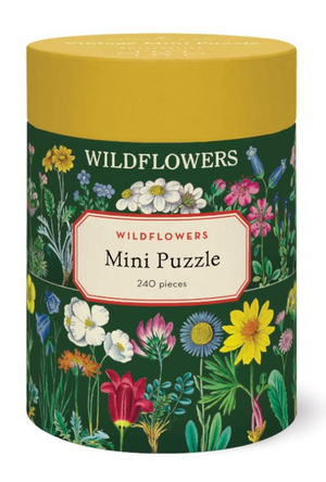 Cavallini Mini Rompecabezas Wildflowers