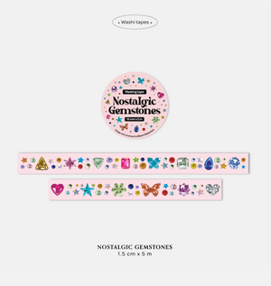 Bloom Washi Tape Nostalgic Gemstones