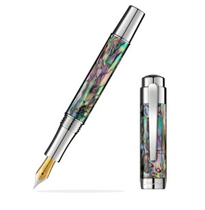 Laban Abalone Rhodium Pluma fuente