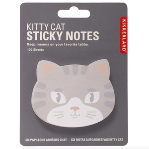 Kikkerland Kitty Cat Sticky Notes