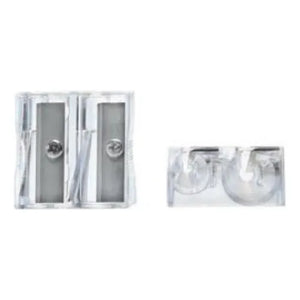 Sacapuntas transparente básico