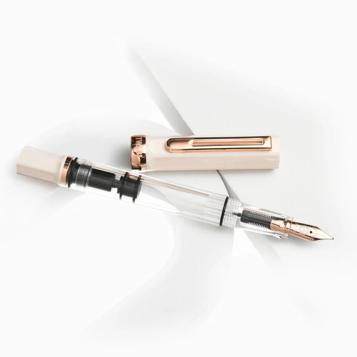 TWSBI ECO Creme Rosegold Pluma Fuente