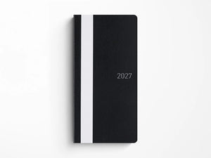 Hobonichi Weeks White Line: Black 2027