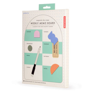 Kikkerland Weekly Memo Board