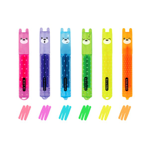 Legami Teddy's Mood Pastel Mini Highlighters