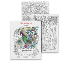 Caran d'Ache Cuaderno para Colorear A4