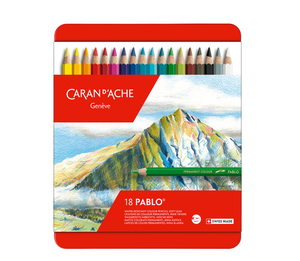 Caran d'Ache 18 Pablo Lápices de colores