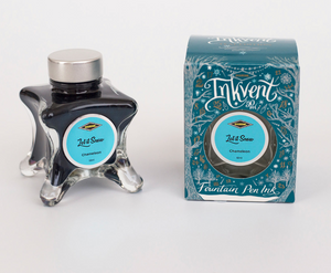 Diamine Inkvent Teal 2025 Chameleon Let it Snow