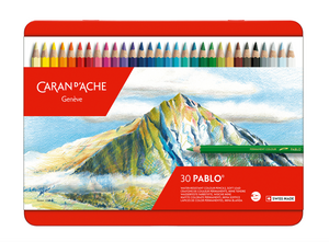 Caran d'Ache 30 Pablo Lápices de colores