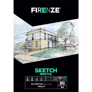 Firenze Sketch Bristol 200g Block de Arte