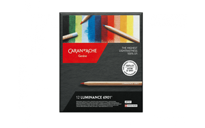 Caran d'Ache 12 color Luminance