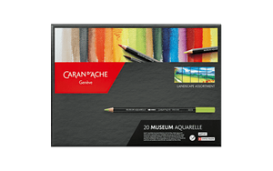 Caran d'Ache 20 Colours Museum Aquarelle