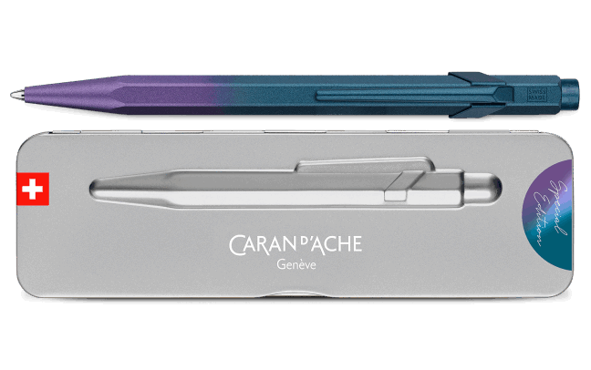 Caran d'Ache Claim your Style Purple Ocean