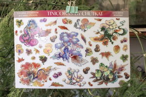 Chutkat Tinicorns Stickers
