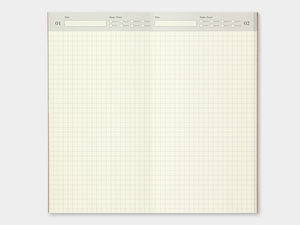 Traveler's Company Refill 005 Diario Regular