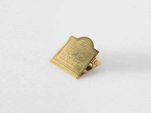 Traveler's Company Brass Clip Airplane 030